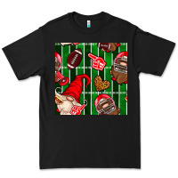 Black american football gnomes Premium Tee - BundleAndBundleShop