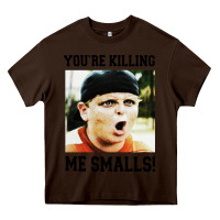 Chocolate Brown sandlot me smalls Heavy Core Tee - artisFamous