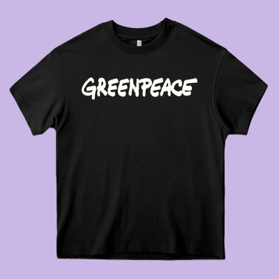 Greenpeace Heavy Core Tee Designed By Artisfamous