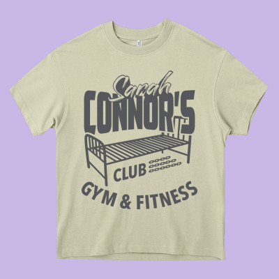 Sarah Connor's Club - Gym & Fitness Heavy Core Tee Designed By Artisfamous