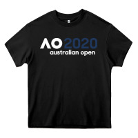 Black australian open Heavy Core Tee - artisFamous