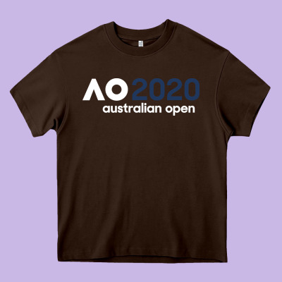 Australian Open Heavy Core Tee Designed By Artisfamous