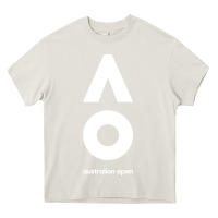 Cream australian open Heavy Core Tee - artisFamous