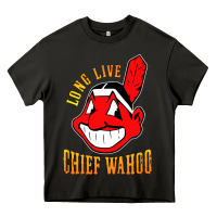 Asphalt long live chief wahoos Heavy Core Tee - artisFamous