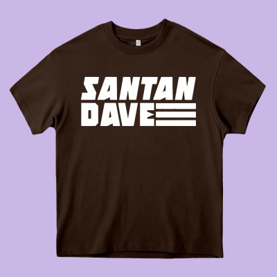 Santan Dave Heavy Core Tee Designed By Artisfamous