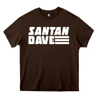 Chocolate Brown Santan Dave Heavy Core Tee - artisFamous