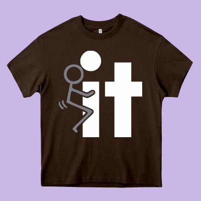 It Funny Adult Tshirt Funny Heavy Core Tee Designed By Artisfamous