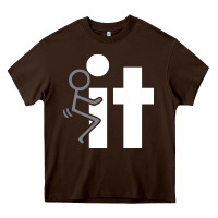 Chocolate Brown it funny adult tshirt funny Heavy Core Tee - artisFamous