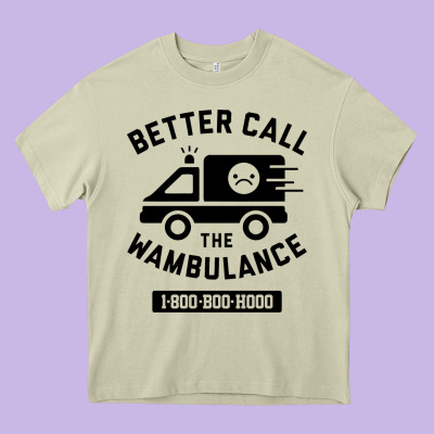 Wambulance Heavy Core Tee Designed By Artisfamous