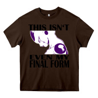 Chocolate Brown even my final form Heavy Core Tee - artisFamous
