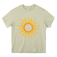 Mossy tribal sun Heavy Core Tee - artisFamous