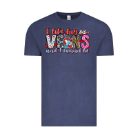 Vintage Denim I Like big veins and cannot be Vintage Tee - CowhideDigitalArt