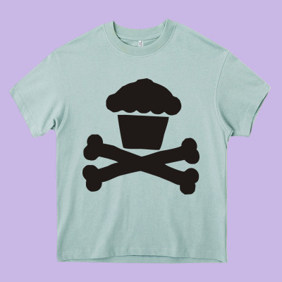 Johnny Cupcakes Funny Skull Heavy Core Tee Designed By Artisfamous