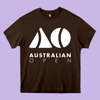 Australian Open Heavy Core Tee Designed By Artisfamous