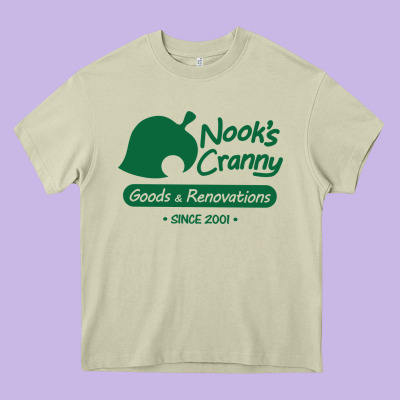 Nook's Cranny Heavy Core Tee Designed By Artisfamous