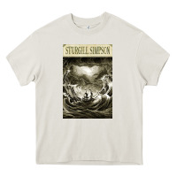 Cream sturgill simpson Heavy Core Tee - artisFamous