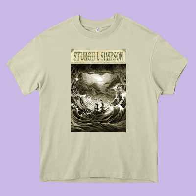Sturgill Simpson Heavy Core Tee Designed By Artisfamous