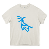 Cream kokopeli funny Heavy Core Tee - artisFamous