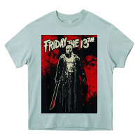 Arona friday the 13th jason drip Heavy Core Tee - artisFamous