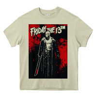 Mossy friday the 13th jason drip Heavy Core Tee - artisFamous