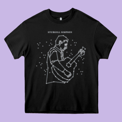 Sturgill Simpson Heavy Core Tee Designed By Artisfamous