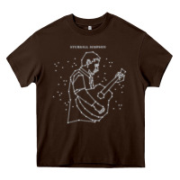 Chocolate Brown Sturgill Simpson Heavy Core Tee - artisFamous