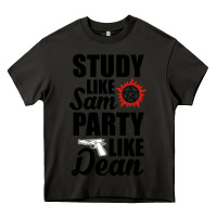 Asphalt study like sam party like dean Heavy Core Tee - artisFamous