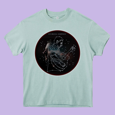Sturgill Simpson Star Heavy Core Tee Designed By Artisfamous