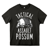 Asphalt tactical assault possum Heavy Core Tee - artisFamous