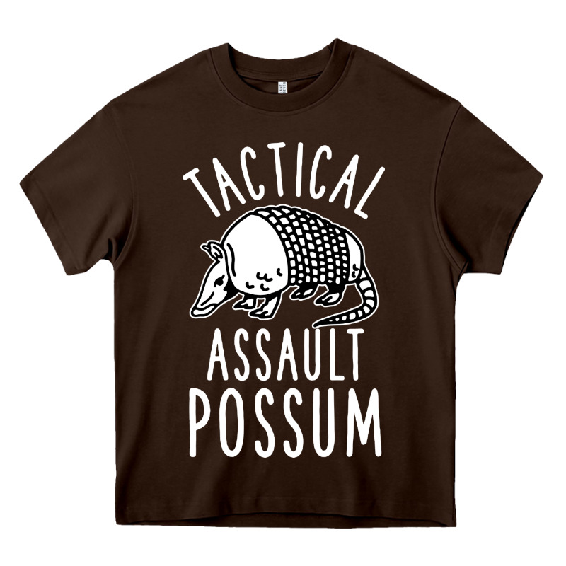 Tactical Assault Possum Heavy Core Tee by artisFamous | Teevron