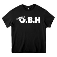 Black Charged G.B.H Heavy Core Tee - artisFamous