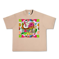 Burro summer time Urban Heavy Tee - CowhideDigitalArt