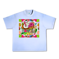 Grape Ice summer time Urban Heavy Tee - CowhideDigitalArt