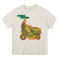 Cream Sturgill Simpson Tractor Heavy Core Tee - artisFamous