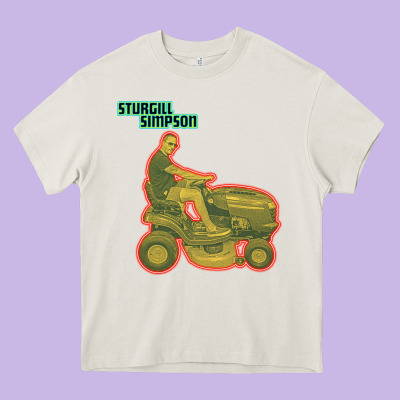 Sturgill Simpson Tractor Heavy Core Tee Designed By Artisfamous