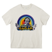 Cream friend of garak Heavy Core Tee - artisFamous