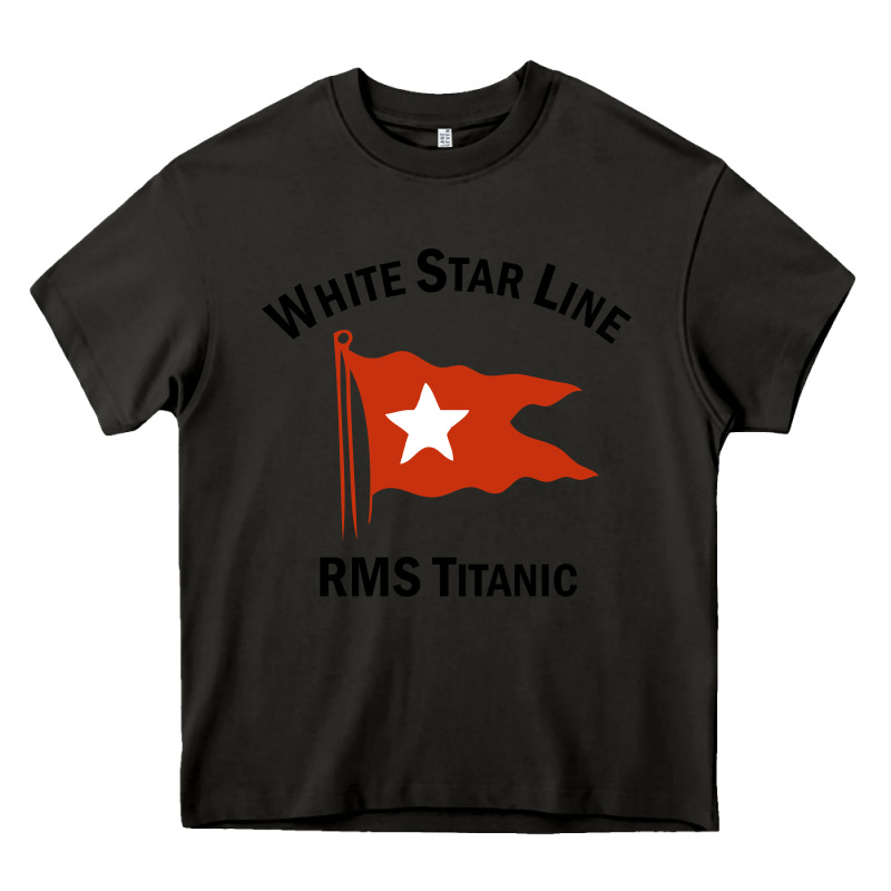 White Star Line (1) Heavy Core Tee by artisFamous | Teevron