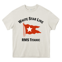 Cream white star line (1) Heavy Core Tee - artisFamous