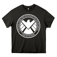 Asphalt agents of shield Heavy Core Tee - artisFamous