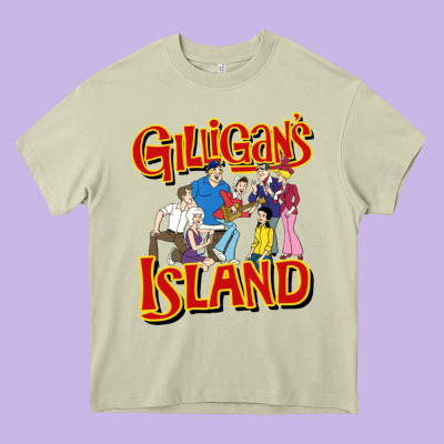 Gilligan Island Heavy Core Tee Designed By Artisfamous