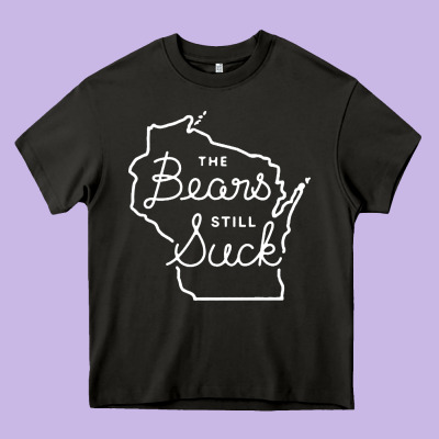 The Bears Still Suck Heavy Core Tee Designed By Artisfamous