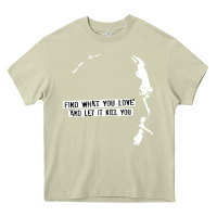 Mossy charles bukowski Heavy Core Tee - artisFamous