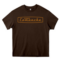 Chocolate Brown comanche piper Heavy Core Tee - artisFamous