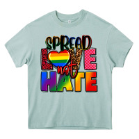 Arona spread love not hate Heavy Core Tee - FaDigitalArtStudio