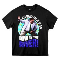 Black chris farley   matt foley nostalgia Heavy Core Tee - artisFamous
