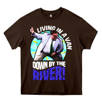 Chocolate Brown chris farley   matt foley nostalgia Heavy Core Tee - artisFamous
