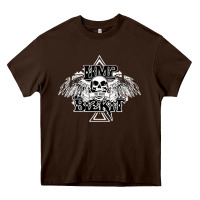 Chocolate Brown Limp Bizkit Essential Heavy Core Tee - artisFamous