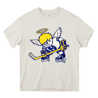 Cream fighting saints Heavy Core Tee - artisFamous