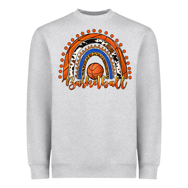 Basketball Rainbow Heavyweight Sweatshirt by RanaPortraitStore | Teevron
