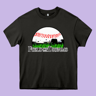 Field Of Dreams Heavy Core Tee Designed By Artisfamous